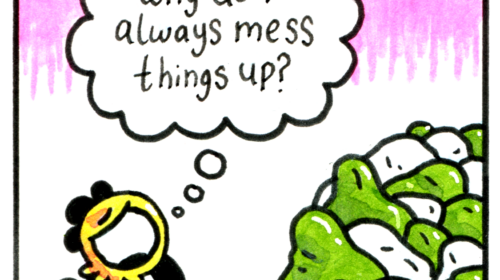 Bird Pop Bubble Rock #01